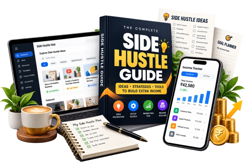 Side Hustle guide mockup